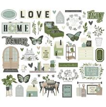 Simple Stories Bits &amp; Pieces Die-Cuts 50/Pkg - The Simple Life