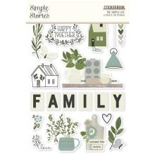 Simple Stories Sticker Book 4X6 12/Pkg - The Simple Life