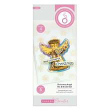 Tonic Studios Shaker Creator Die &amp; Shaker Set - Christmas Angel 4303E