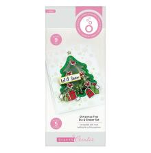 Tonic Studios Shaker Creator Die &amp; Shaker Set - Christmas Tree 4302E