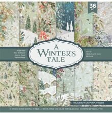 Crafters Companion 12X12 Paper Pad - A Winters Tale