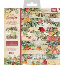 Crafters Companion 6X6 Paper Pad - Tis the Season