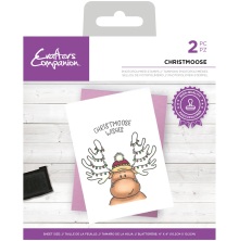 Crafters Companion Clear Stamp - Christmoose