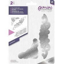 Gemini Foil Stamp Die - Biarritz Border and Corner