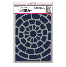 Dina Wakley MEdia Stencils 9X6 - Cover