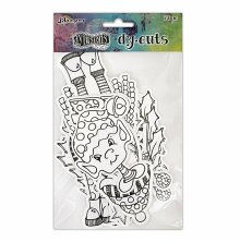 Dylusions Christmas Dy-Cuts 24/Pkg - Me Peeps