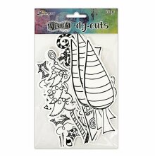 Dylusions Christmas Dy-Cuts 24/Pkg - Me Trees