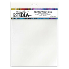 Dina Wakley Media Transparencies 8.5X10.75 - Clear