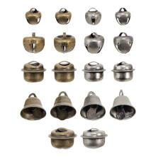 Tim Holtz Idea-Ology Tiny Metal Bells 18/Pkg - Nickel &amp; Copper TH94201