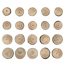 Tim Holtz Idea-Ology Wood Slices 15/Pkg TH94209