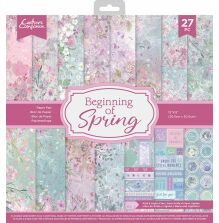 Crafters Companion 12X12 Paper Pad - Beginning of Spring