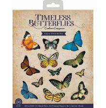 Crafters Companion Timeless Butterfly Collection - Topper Sheet and Die Set