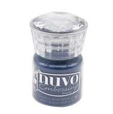 Tonic Studios Nuvo Embossing Powder - Blue Depths 628N