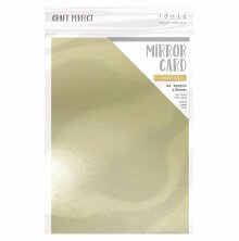 Tonic Studios Craft Perfect Mirror Card A4 - Venetian Gold 8703E