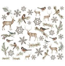 Simple Stories Bits &amp; Pieces Die-Cuts 46/Pkg - SV Winter Woods Woodlands