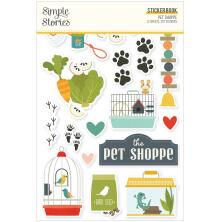 Simple Stories Sticker Book 4X6 12/Pkg - Pet Shoppe