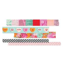 Simple Stories Washi Tape 5/Pkg - Heart Eyes