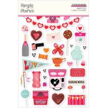 Simple Stories Sticker Book 4X6 12/Pkg - Heart Eyes