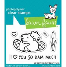 Lawn Fawn Clear Stamps 3X2 - So Dam Much LF3013
