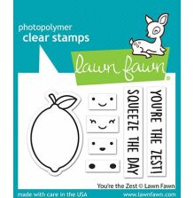 Lawn Fawn Clear Stamps 3X2 - You&#39;re The Zest LF3015