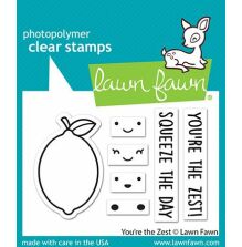 Lawn Fawn Clear Stamps 3X2 - Youre The Zest LF3015