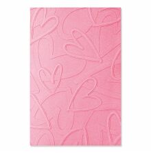 Sizzix Multi-Level Texture Fades Embossing Folder - Romantic