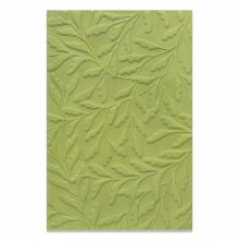 Sizzix Multi-Level Texture Fades Embossing Folder - Delicate Leaves 666139