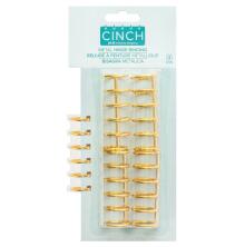 We R Memory Keepers Cinch Metal Hinge Binding 4/Pkg - Gold