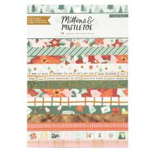 Crate Paper Single-Sided Paper Pad 6X8 - Mittens &amp; Mistletoe