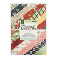 Vicki Boutin Paper Pad 6X8 24/Pkg - Evergreen &amp; Holly