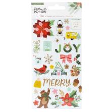 Crate Paper Sticker Book 296/Pkg - Mittens &amp; Mistletoe