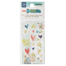 Vicki Boutin Mini Puffy Stickers 50/Pkg - Print Shop