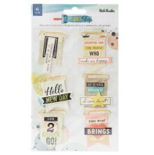 Vicki Boutin Layered Paper Clips 6/Pkg - Print Shop