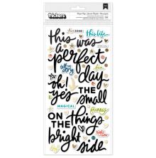 Vicki Boutin Thickers Stickers 5.5X11 - Printshop Perfect Day Phrase