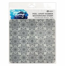 Simon Hurley create. Background Stamp 6X6 - Kaleidoscope Flowers