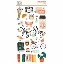 Simple Stories Chipboard Stickers 6X12 - My Story