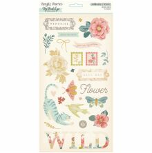 Simple Stories Chipboard Stickers 6X12 - Wildflower