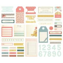 Simple Stories Bits &amp; Pieces Die-Cuts 51/Pkg - Wildflower Journal