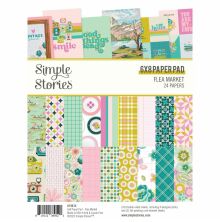 Simple Stories Double-Sided Paper Pad 6X8 - Flea Market