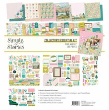 Simple Stories Collectors Essential Kit 12X12 - Flea Market