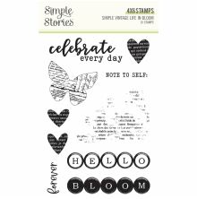 Simple Stories Clear Stamps - SV Life in Bloom