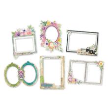 Simple Stories Layered Frames 6/Pkg - SV Life in Bloom