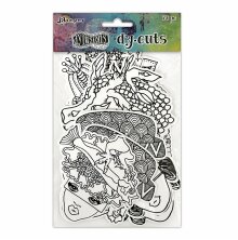 Dylusions Dy-Cuts 24/Pkg - Me Heads