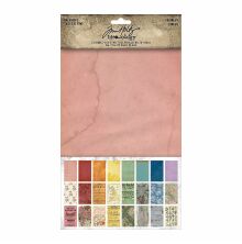 Tim Holtz - Idea-ology - Mini Paper Stash 8x8 Double-Sided Paper Pad -  Abandoned