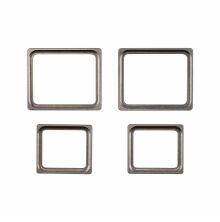 Tim Holtz Idea-Ology Metal Photo Frames 4/Pkg TH94321