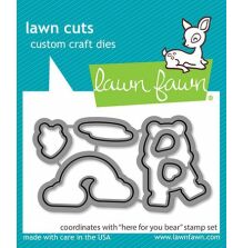 Lawn Fawn Dies - Here For You Bear LF2846