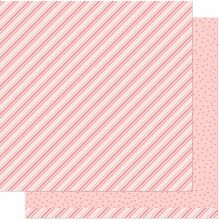 Lawn Lawn Fawn Stripes n Sprinkles Paper 12X12 - Pink Pow LF2915