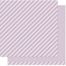 Lawn Fawn Stripes n Sprinkles Paper 12X12 - Vivacious Violet LF2920