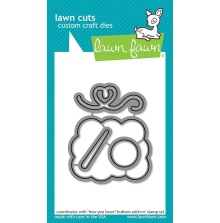 Lawn Fawn Dies - How You Bean? Buttons Add-On LF3064