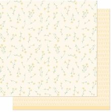 Lawn Fawn Whats Sewing On? Paper 12X12 - Lazy Daisy Stitch LF3113